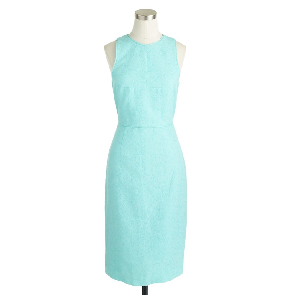 J. Crew Matelassé Sheath Dress